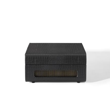 Mercury Portable Turntable - Black Croc