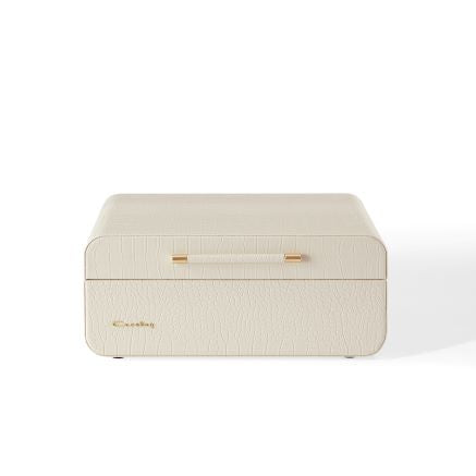 Mercury Portable Turntable - Cream Croc - Gifts for You 'n Me