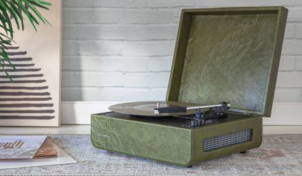 Mercury Portable Turntable - Forest Green - Gifts for You 'n Me