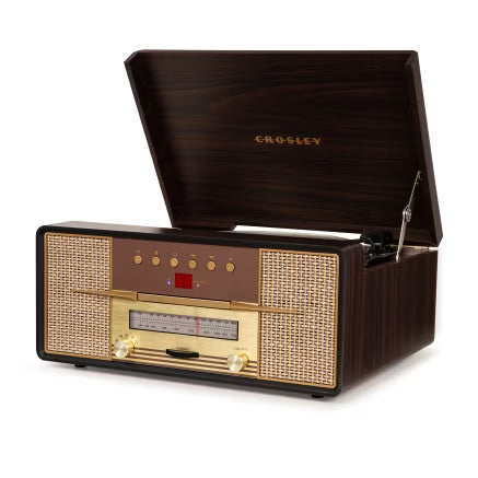 Crosley Rhapsody Entertainment Center - Mahogany