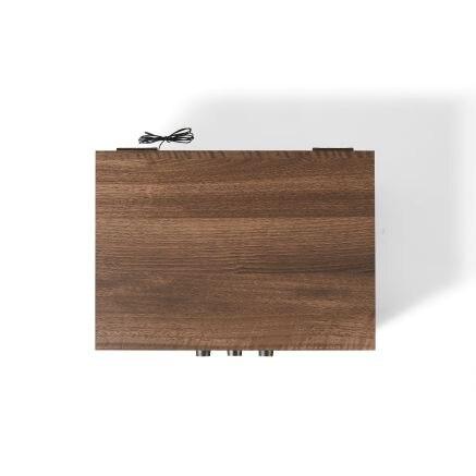 Hayes 8-In-1 Record Player - Walnut