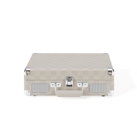 Cruiser Plus Portable Turntable with Bluetooth In/Out - Almond Checkerboard