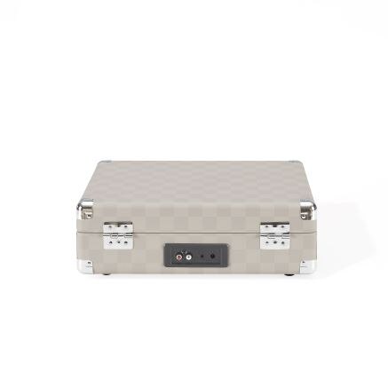 Cruiser Plus Portable Turntable with Bluetooth In/Out - Almond Checkerboard