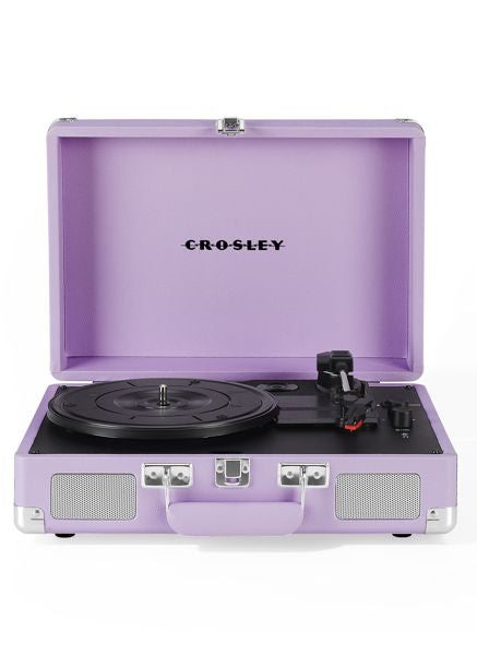 Cruiser Plus Portable Turntable with Bluetooth In/Out - Lavender