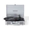 Cruiser Plus Portable Turntable with Bluetooth In/Out - Silver