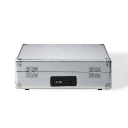 Cruiser Plus Portable Turntable with Bluetooth In/Out - Silver