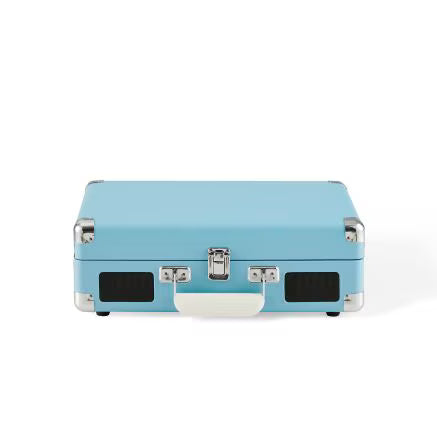 Cruiser Plus Portable Turntable with Bluetooth In/Out - Turquoise