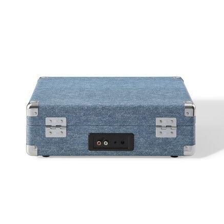 Cruiser Plus Portable Turntable with Bluetooth In/Out - Washed Denim