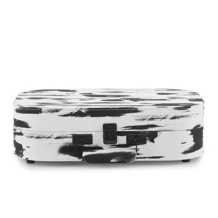 Discovery Portable Turntable with Bluetooth Out - Black & White