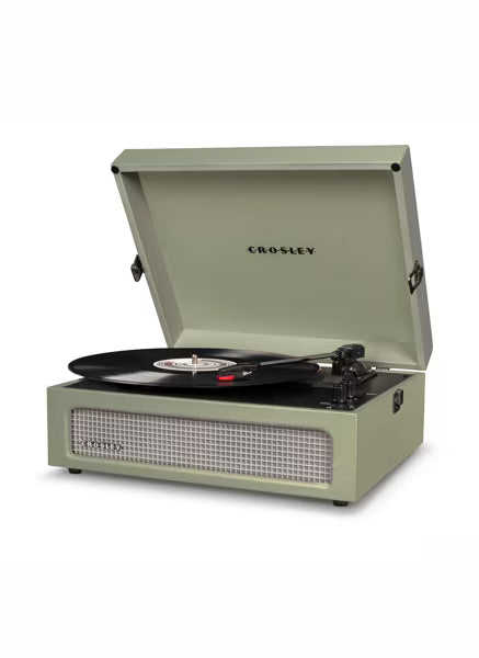 Voyager Portable Turntable with Bluetooth Out - Sage