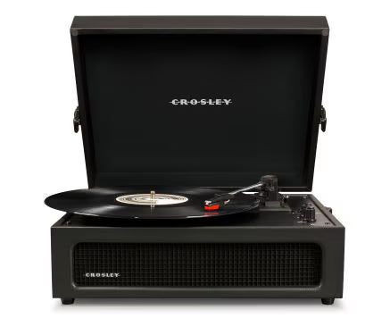Voyager Portable Turntable with Bluetooth Out - Black