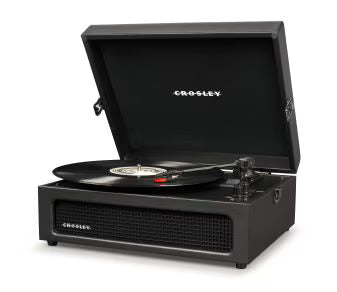 Voyager Portable Turntable with Bluetooth Out - Black