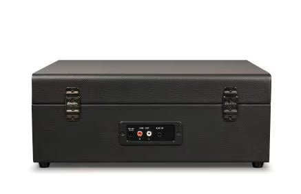 Voyager Portable Turntable with Bluetooth Out - Black