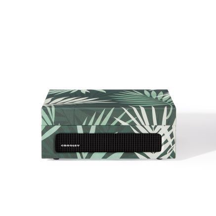 Voyager Portable Turntable with Bluetooth In/Out - Botanical - Gifts for You 'n Me