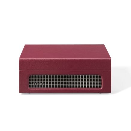 Voyager Portable Turntable with Bluetooth Out - Burgundy