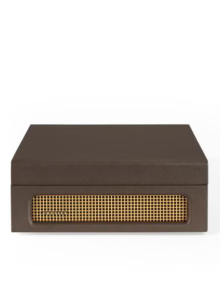 Voyager Portable Turntable with Bluetooth Out - Cocoa
