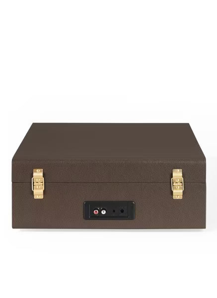 Voyager Portable Turntable with Bluetooth Out - Cocoa