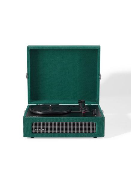 Voyager Portable Turntable with Bluetooth In/Out - Dark Aegean - Gifts for You 'n Me