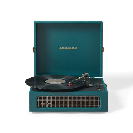 Voyager Portable Turntable with Bluetooth Out - Dark Teal