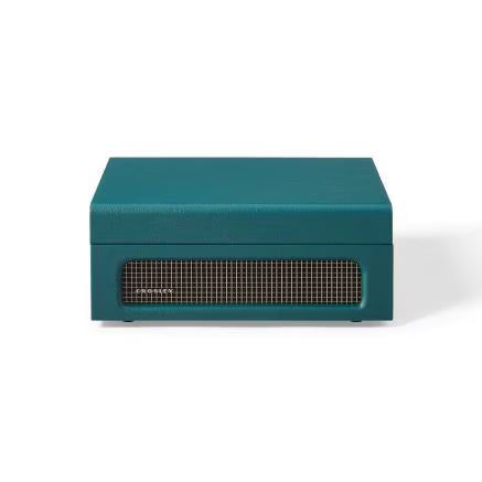 Voyager Portable Turntable with Bluetooth Out - Dark Teal