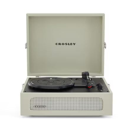 Voyager Portable Turntable with Bluetooth Out - Dune