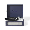 Voyager Portable Turntable with Bluetooth Out - Navy Dot