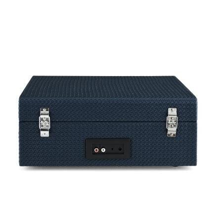 Voyager Portable Turntable with Bluetooth Out - Navy