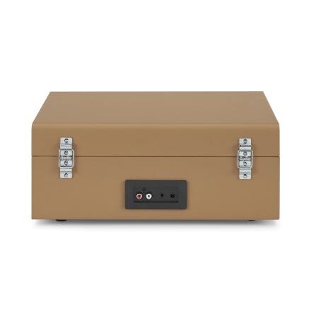 Voyager Portable Turntable with Bluetooth Out - Tan