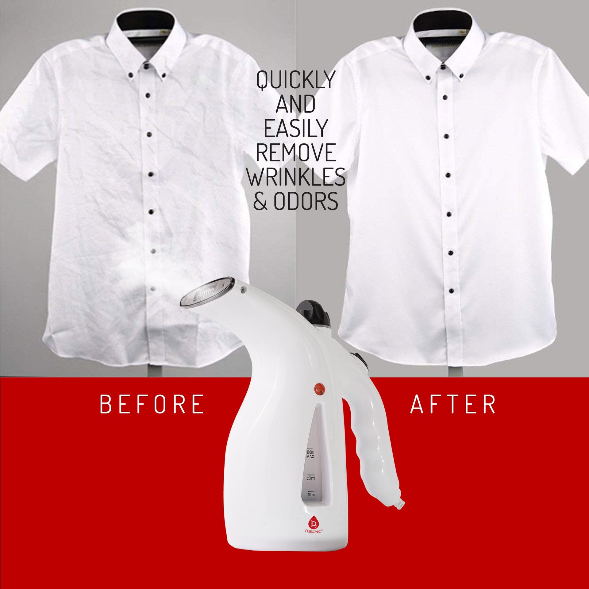 Travel Essentials Bundle: Digital Luggage Scale, Handheld Garment Steamer & Portable Travel Iron