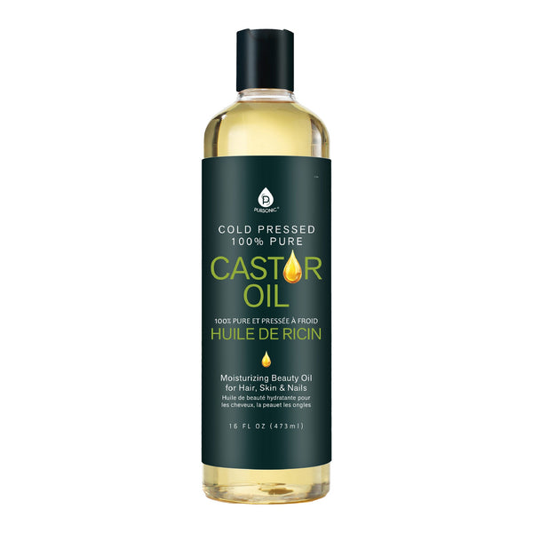 Pursonic Natural Beauty Trio: Fractionated Coconut, Sweet Almond & Castor Oil