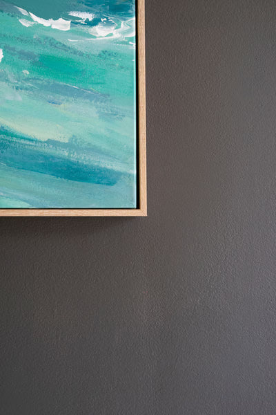 FRAMED PAINTING - SWIMMER