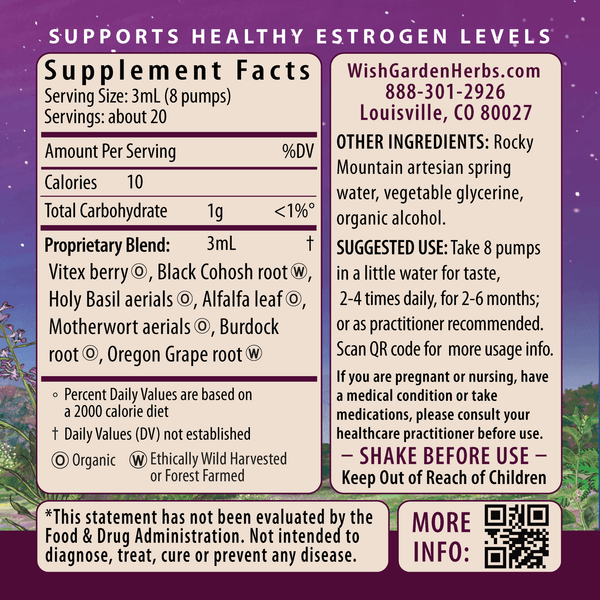 Cycle Vitality 1 Follicular Phase - Estrogen Support