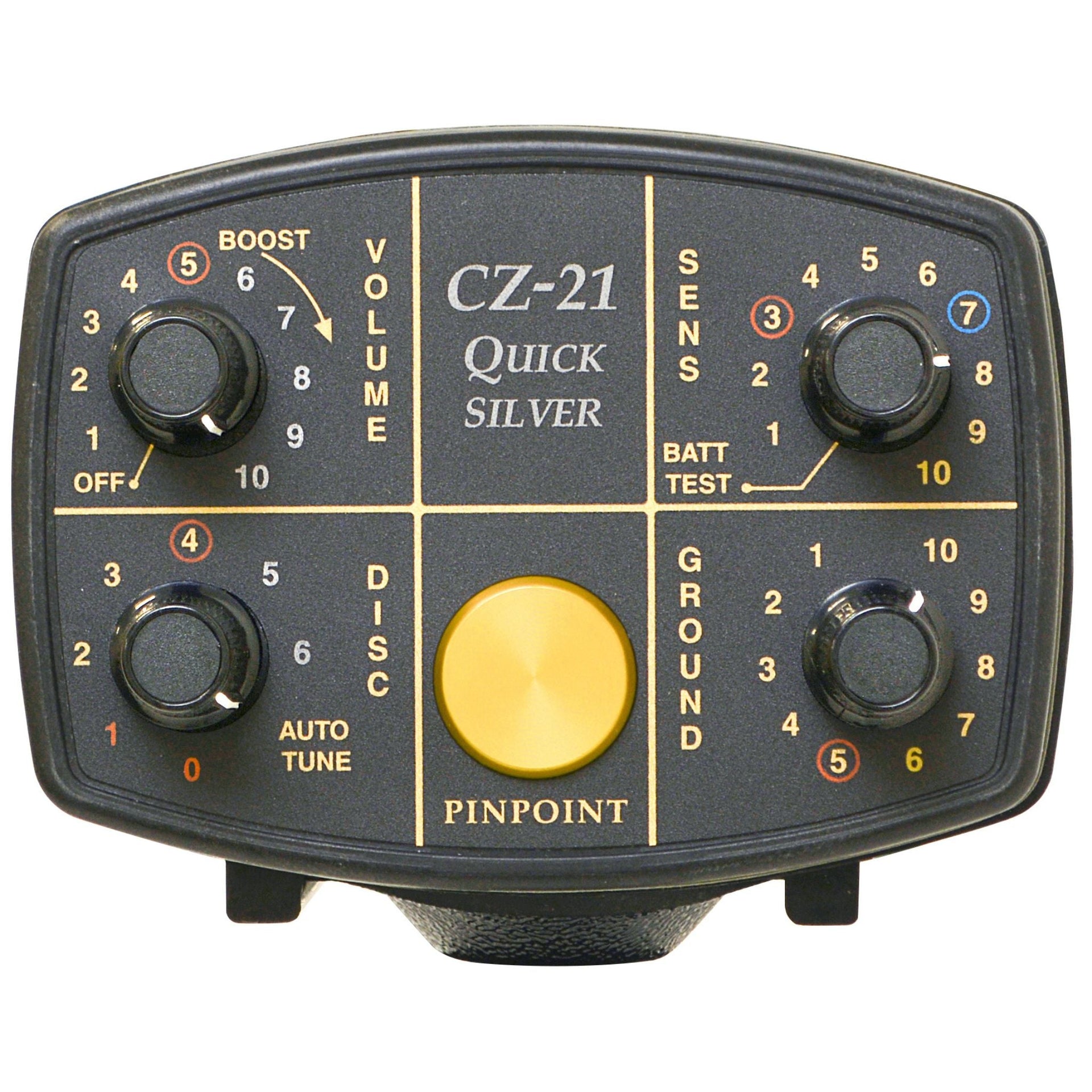 Fisher CZ21 Underwater Multi-Frequency Metal Detector