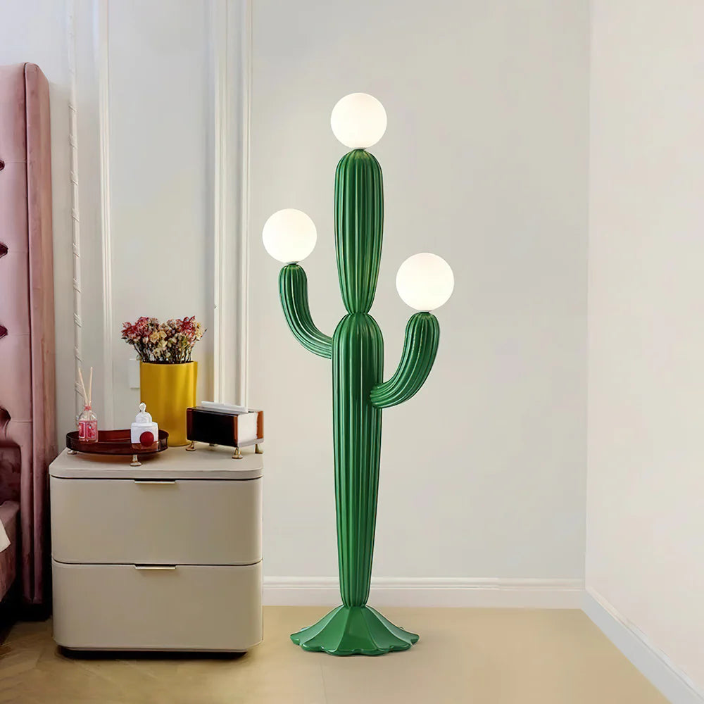 Cactus Glass Floor Lamp