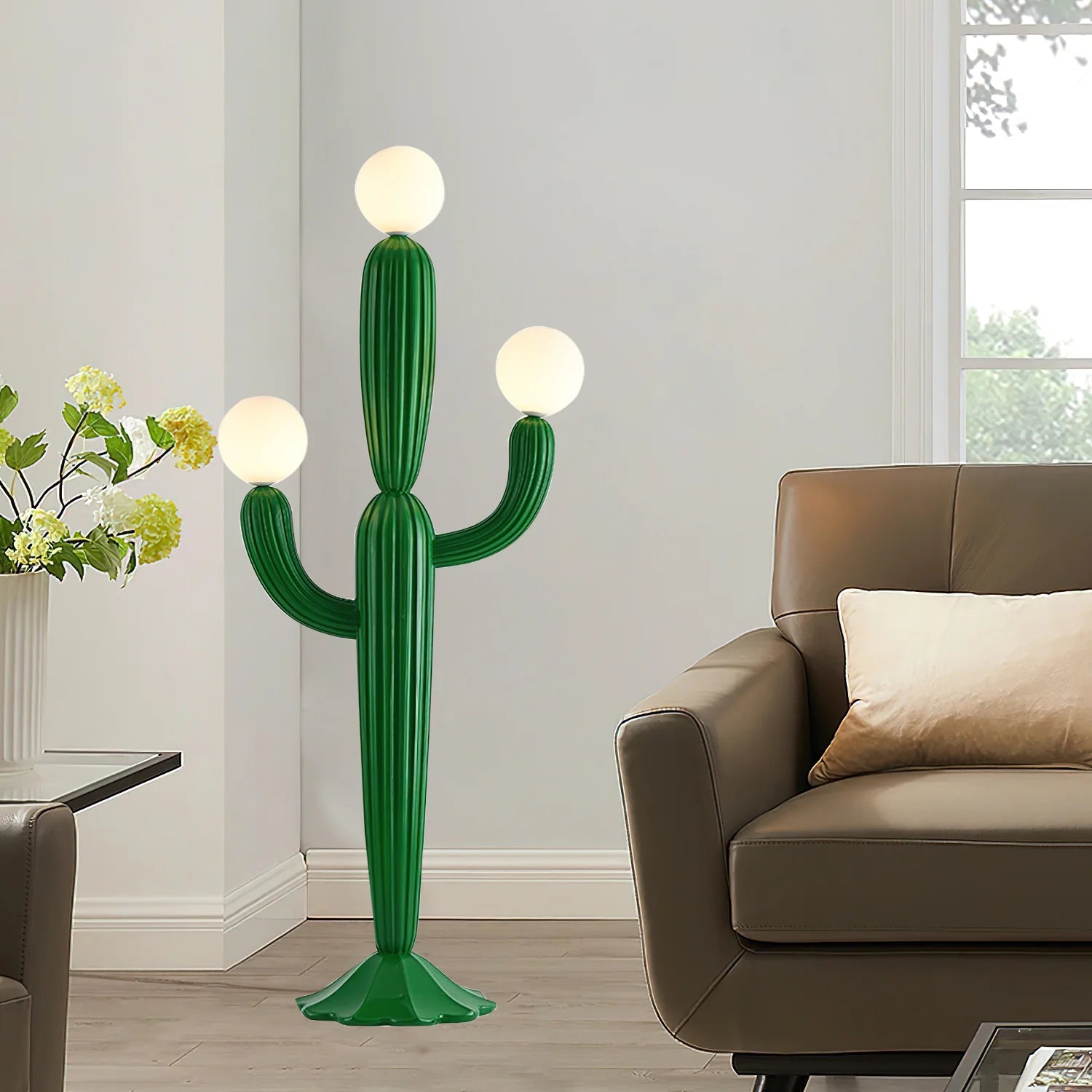 Cactus Glass Floor Lamp