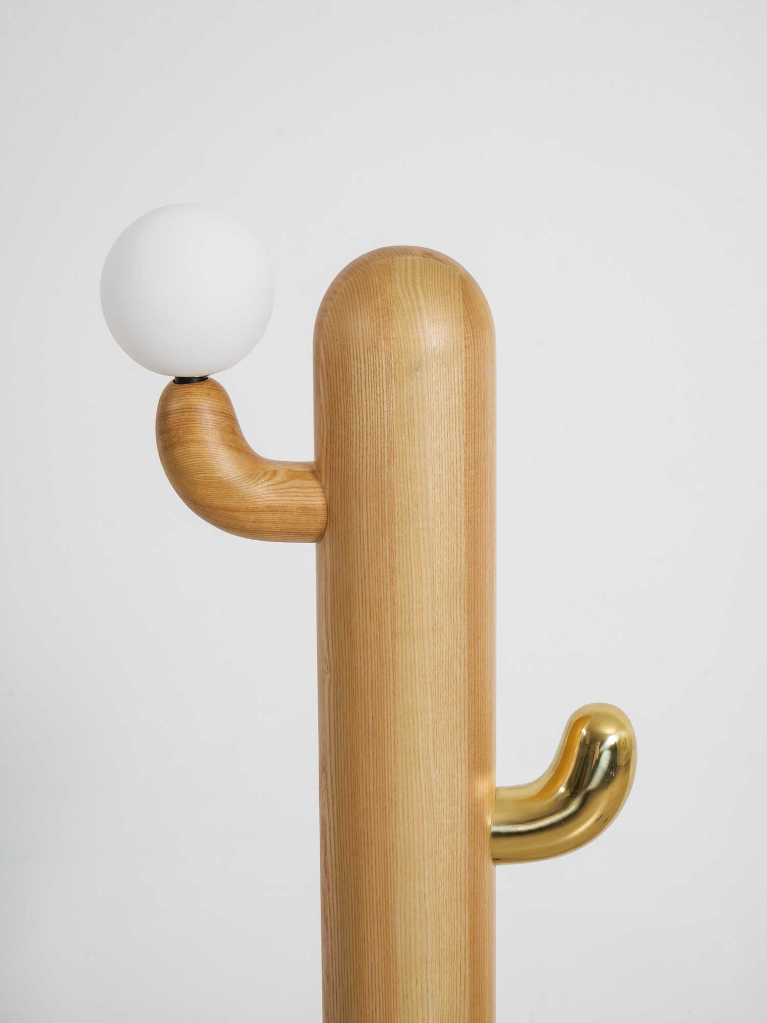 Cactus Wood Floor Lamp 14.2