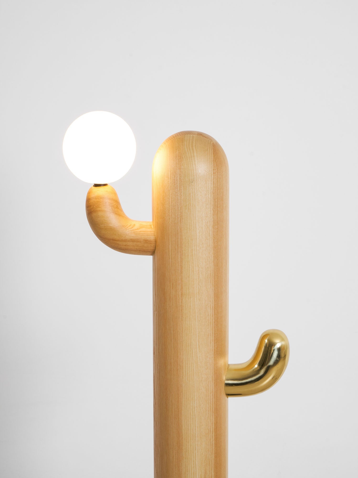 Cactus Wood Floor Lamp 14.2