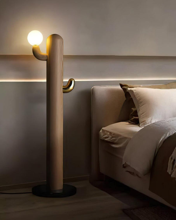 Cactus Wood Floor Lamp 14.2