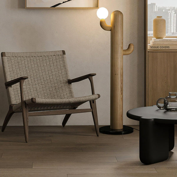 Cactus Wood Floor Lamp 14.2