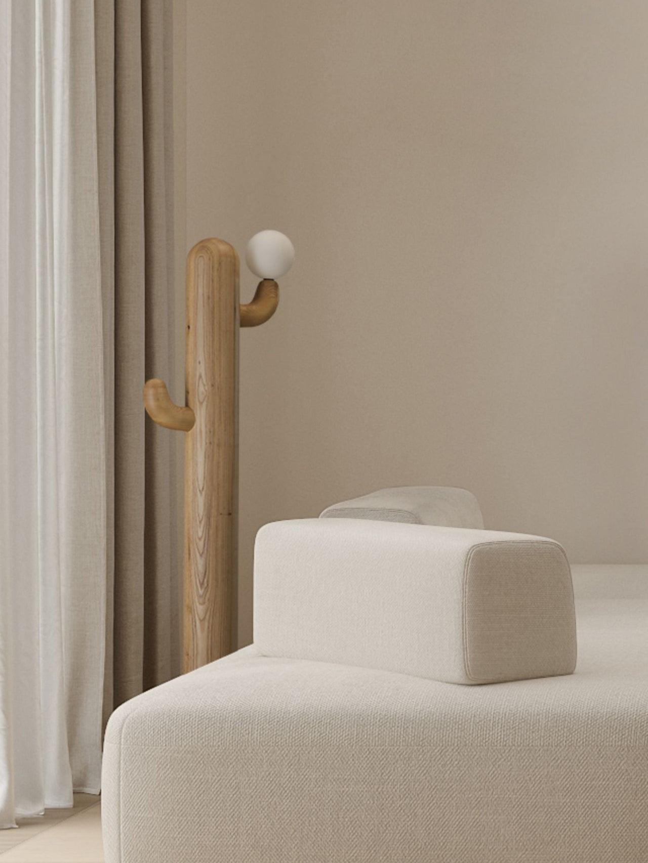 Cactus Wood Floor Lamp 14.2