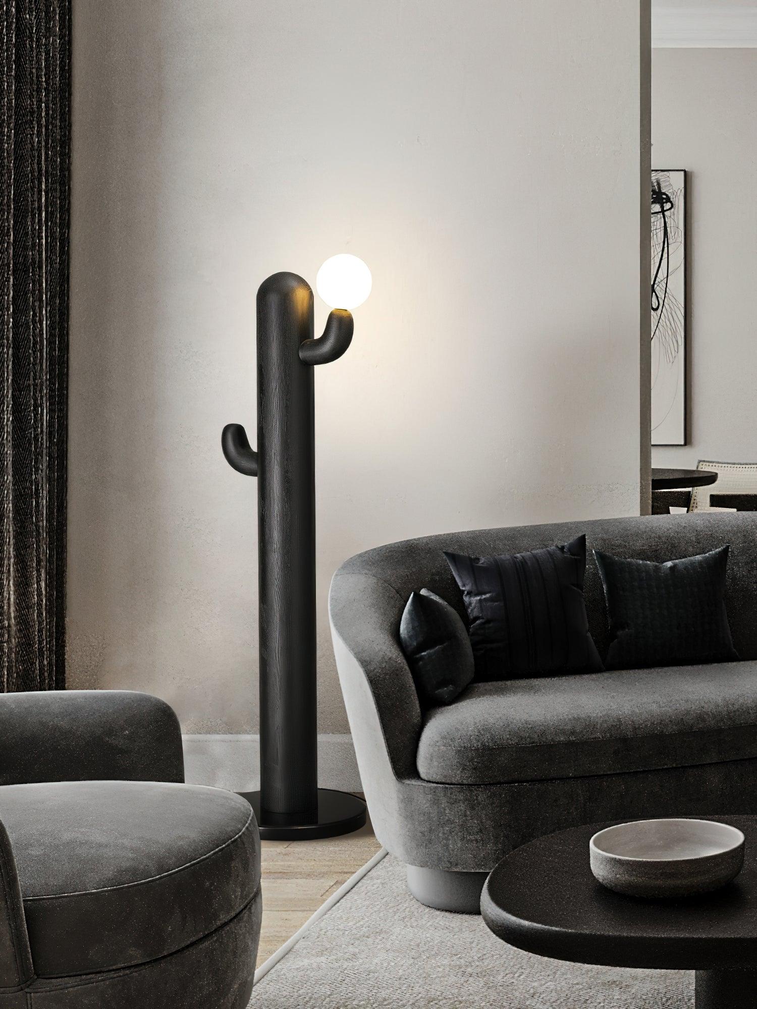 Cactus Wood Floor Lamp 14.2