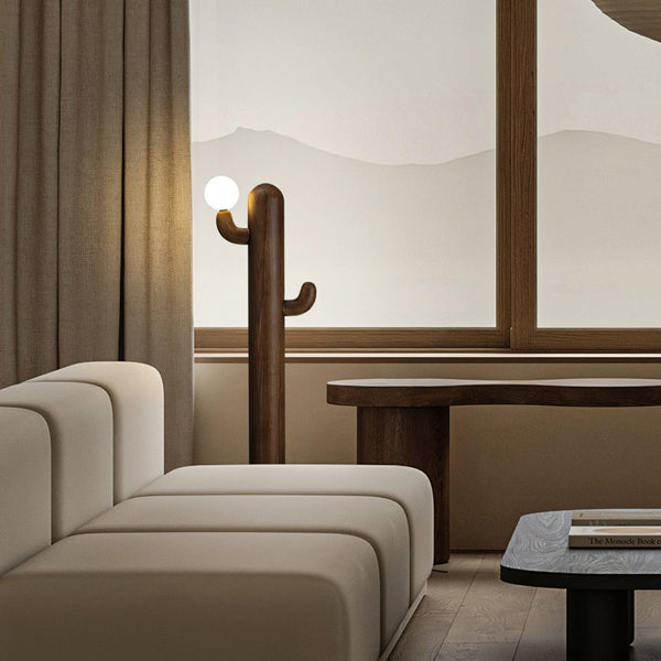 Cactus Wood Floor Lamp 14.2