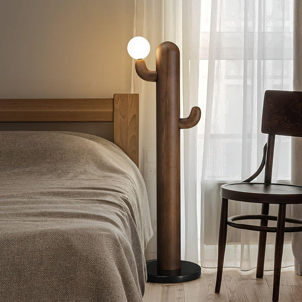 Cactus Wood Floor Lamp 14.2