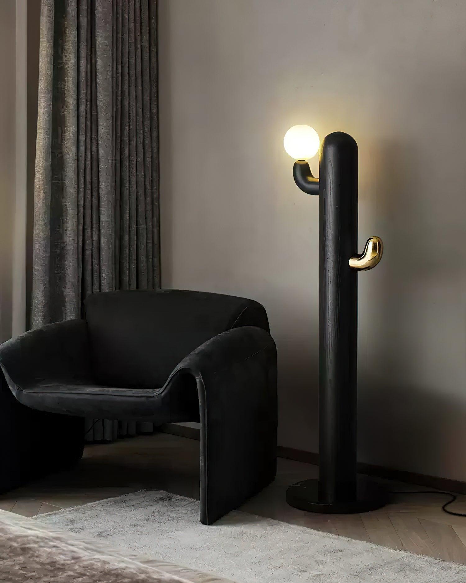 Cactus Wood Floor Lamp 14.2