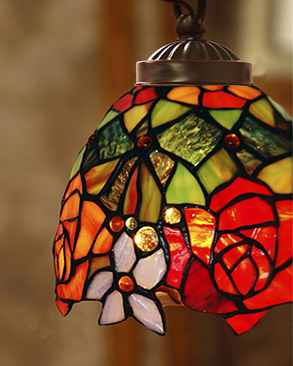 Cal Lighting Cotulla Tiffany Table Lamp 9.8