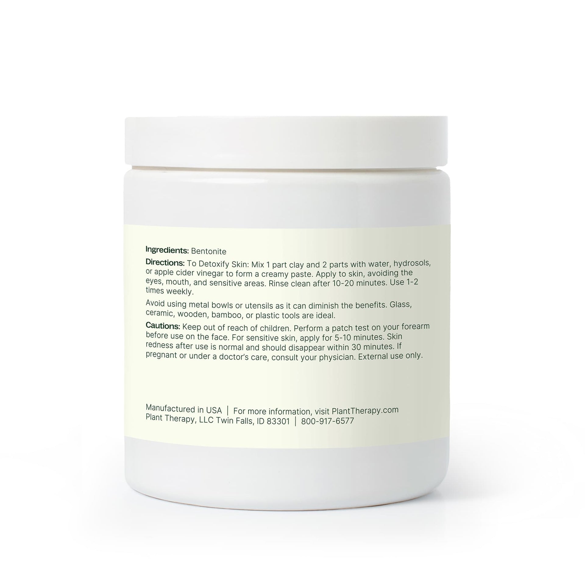 Calcium Bentonite Clay 16 oz