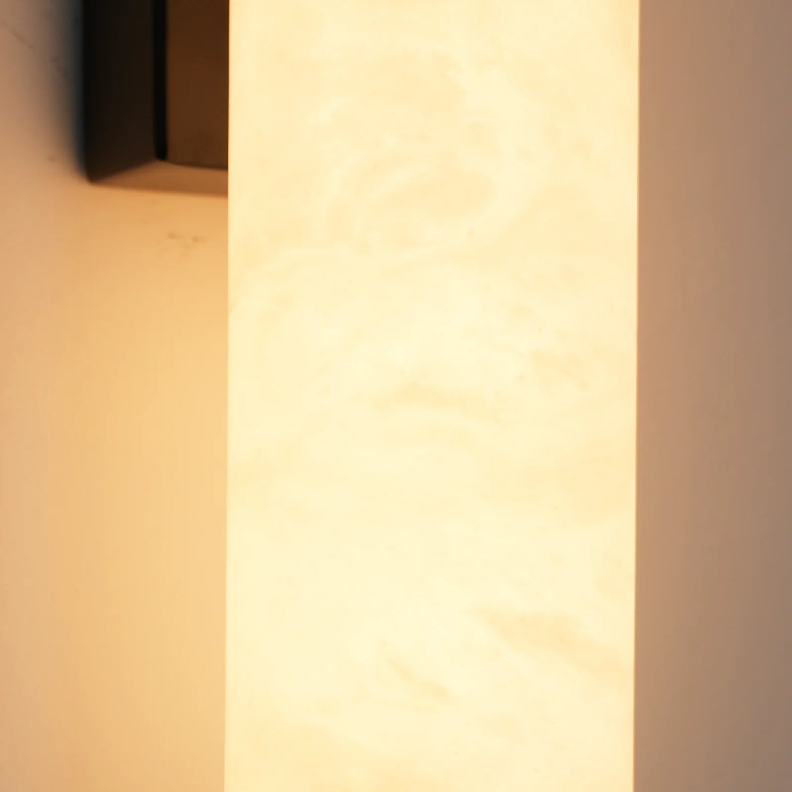 Cylindrical Callisto Alabaster Wall Lamp