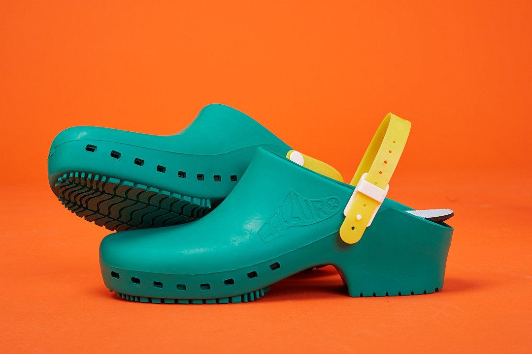 Calzuro Classic Green & Yellow