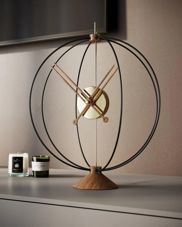 Atom 35 Desk Clock - Gifts for You 'n Me