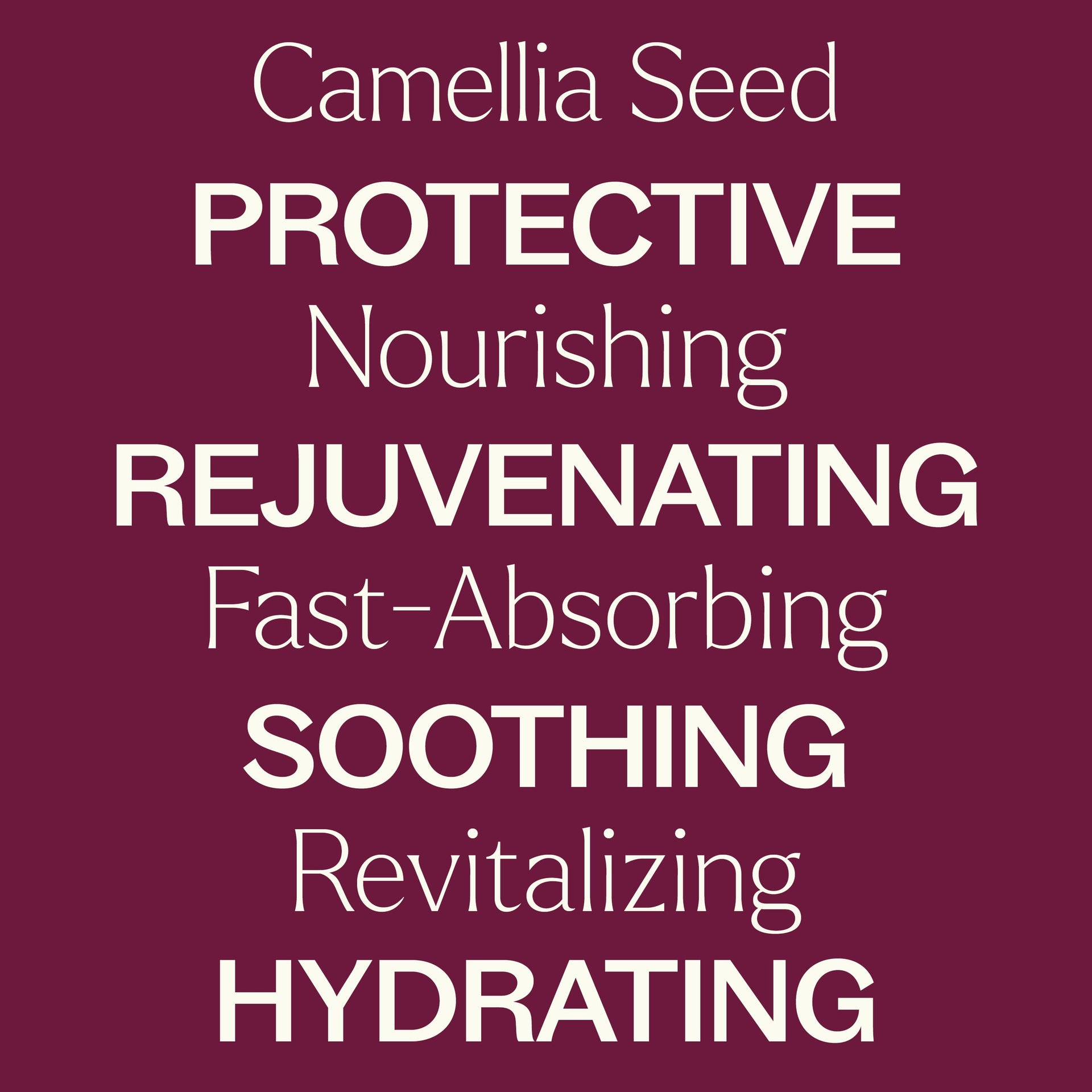 Camellia Seed Carrier Oil